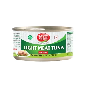 LIGHT MEAT TUNA CHUNKS IN SALT WATER